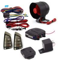 OEM SGF alarm system, Universial one way CAR ALARM for South America market with 1 Tone 15W and 6 Tone 20W